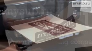 Термоперенос на футболку из полиэстера