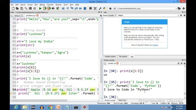 Print with format() method in python | String format in python | format() method in python | Part-6 смотреть онлайн
