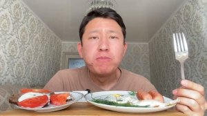 МУКБАНГ ЕЛЕНА ФОЛЬЦ ЗАКРЫЛА КАНАЛ? ПОЧЕМУ? СОСИСКИ ЯИЧНИЦА ЗАВТРАК ? MUKBANG BREAKFAST NOT ASMR