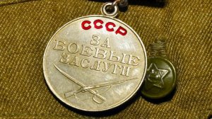 Медаль за боевые заслуги. Коп монет 2023.