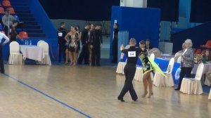 Долгопол Максим -Копытова Мария. Первенство Москвы.Молодежь2.Пасодобль.1/2