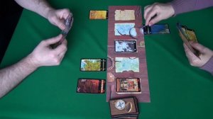 233 Затерянные города   играем в настольную игру.