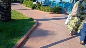 Отель Ривьера 4 звезды Алания Турция, путь от отеля до пляжа Клеопатры