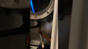 Чистка камеры сгорания газового котла.