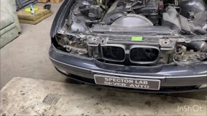 Бмв Е39 на установке двух чиповых билед линз 79281112002