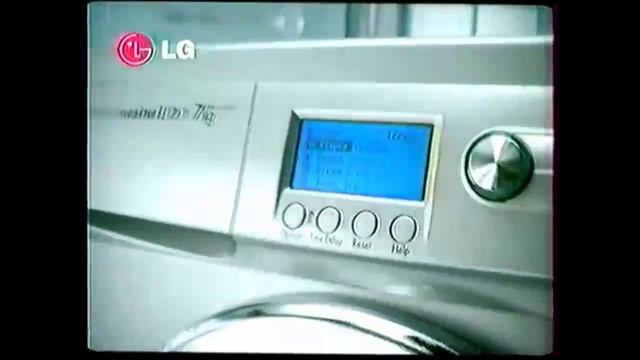 Реклама стиральных машин LG Direct Drive Intellowasher 2004 смотреть онлайн