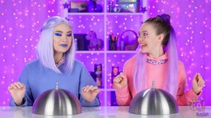 ЕДИМ ТОЛЬКО ФИОЛЕТОВЫЕ ПРОДУКТЫ 24 ЧАСА || Челлендж одного цвета! Мокпан от 123 GO! FOOD