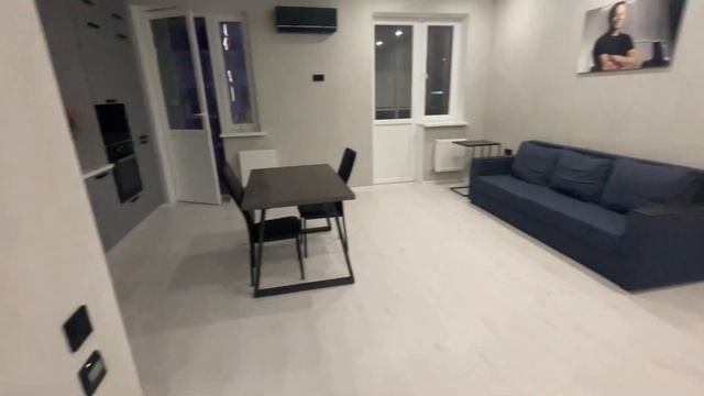 Студия с панорамным остеклением в пол в ЖК "На Садовой"