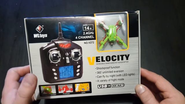 Квадрокоптер Wltoys NO.V272 смотреть онлайн