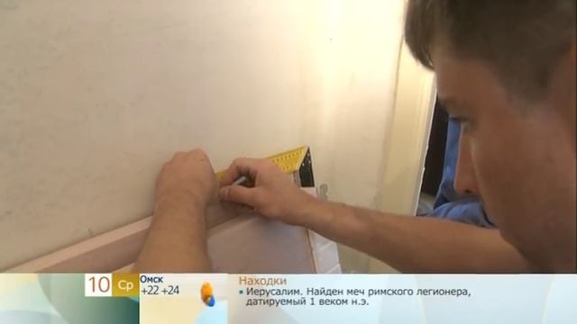 Установка распашной двустворчатой двери (ДМ-Сервис) смотреть онлайн