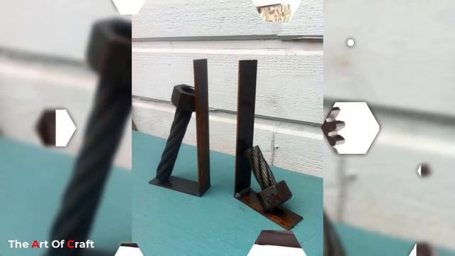Scrap Metal Bookend Ideas / Easy Projects For Beginners смотреть онлайн