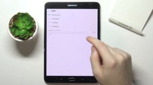 Как включить тацмер камеры на SAMSUNG Galaxy Tab S2