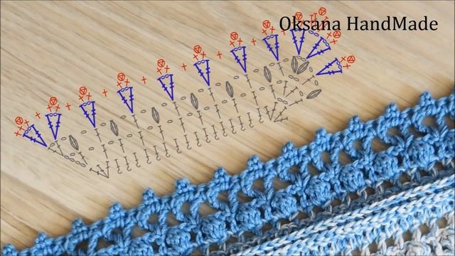 Обзор пряжи YarnArt Flowers и схема по вязанию шали. Бактус крючком смотреть онлайн