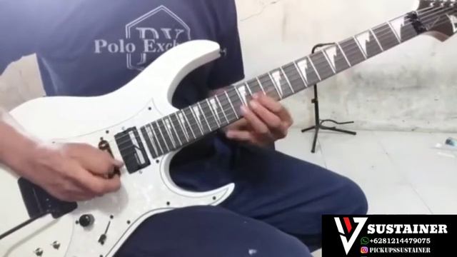 CHECK SUSTAINER ON Ibanez RG ‼Guitar Custom Highquality || sustainer pickup || veyz sustainer смотреть онлайн