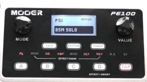 MOOER PE-100 presets listen - Strange Metal to Space Oddity Shoegaze!