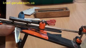 Сирейторный нож для хлеба - заточка эльборами.