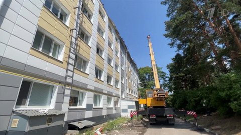 В Белгородской области восстанавливают дома и пострадавшую от обстрелов инфраструктуру