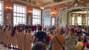 «Неповторимый Петербург» - Хор «Рондо» 28 05 2022 на Витебском вокзале горда Санкт-Петербурга