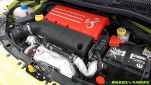 ABARTH 595 Competizione 180HP    Acceleration + Loud Exhaust & Engine Sound  HD