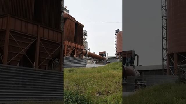 600t/d lime rotary kiln production line site