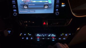 Toyota C-HR Fast Eco Button (AC mode) explanation