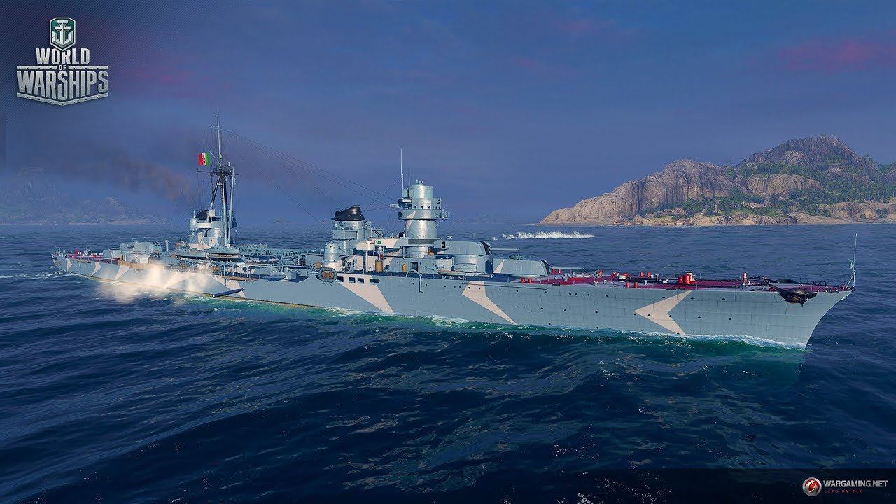 World of Warships [Duca d'Aosta] - Fama d'italia! (без комментариев)