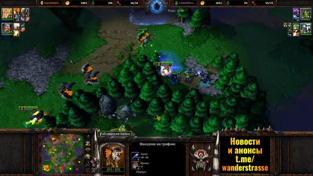 ГОРИ ГОРИ ЯСНО_ Маг Крови против Орды творит ЧУДО в Warcraft 3 (Wanderbraun) смотреть онлайн