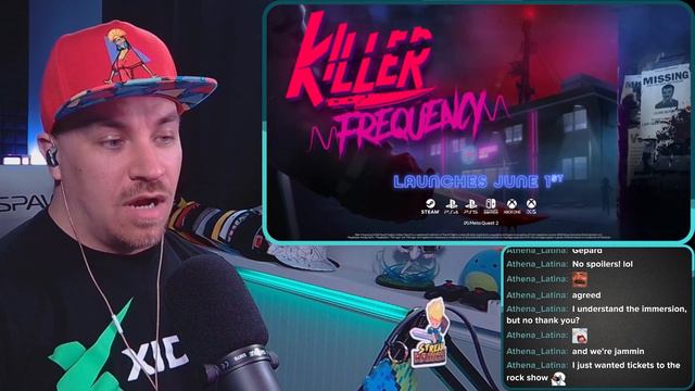 REACTION: CALL SOMEONE ELSE!? - Killer Frequency: Reveal & Gameplay Trailers