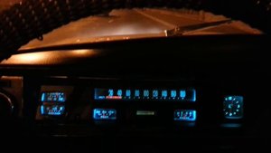 Ленточная приборная панель ГАЗ 24 (первая серия)