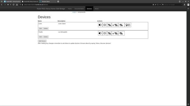Integramos Alexa en Nodered #2