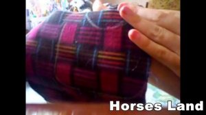 Как сделать попону для лошади