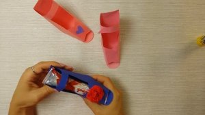 Самая крутая поделка на День Матери! - DIY- туфелька с сюрпризом ||  ПОДАРОК НА ДЕНЬ УЧИТЕЛЯ