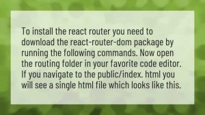 How do I add Dom to my react router?