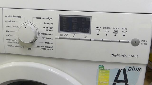 Lavadora Siemens, Error F21, borrado de errores. Siemens washing machine, Error F21, error erasure. смотреть онлайн