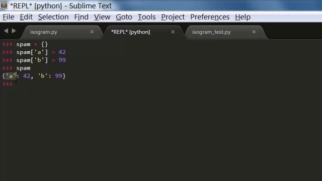 Get Good at Python Programming - Problem #3 - Isogram