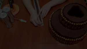 Торт из конфет своими руками. Мастер-класс. DIY Cake of sweets