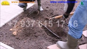 Автополив Казань. Ремонт повреждения трубы ПНД. Эксплуатация и ремонт системы полива.