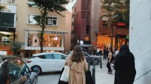 Istanbul City, Nişantaşı Walking Tour - First Week Of Autumn - 27 SEP 2021 - 4K