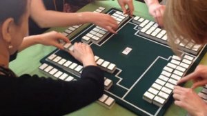 03 Дубликатный маджонг. Начало сдачи / Duplicate mahjong. Starting deal