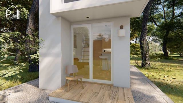 3 X 5 meters (30sqm.) SMALL House with 1-BEDROOM смотреть онлайн