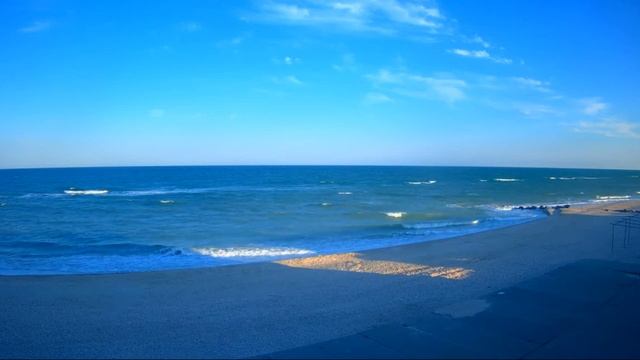 24 Апреля. Под вечер подул ветер и погода испортилась. Волна на море. смотреть онлайн