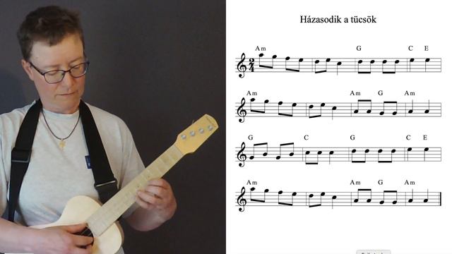 🇭🇺 Házasodik a tücsök UKULELE TAB смотреть онлайн