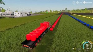 Farming Simulator 19 : MULTI COLOR BALE AUTO LOADING TRAILER & MULTI COLOR SELLING