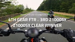 Indian FTR 1200 vs Kawasaki Z1000sx | Roll on performance TorqueFest!