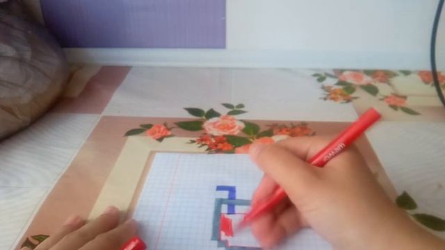 Как нарисовать, прикольный напиток в стеклянной кружке/ рисунки по клеточкам смотреть онлайн