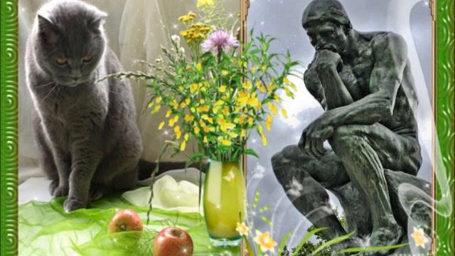 Что там в голове жужжит поёт и порхает? Мысли. Размышление-метафора.