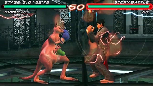 "Tekken 6 Gameplay: The Ultimate Guide to Playing as ROGER JR KANGAROO OP OVERPOWERED смотреть онлайн