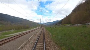 ★ 4K ??Davos Platz - Klosters Platz - Landquart cab ride Switzerland [05.2021]