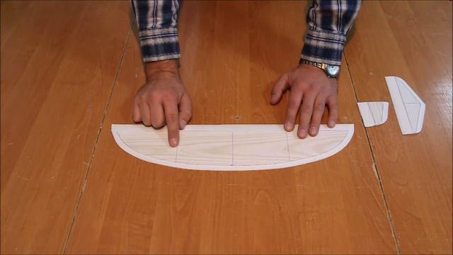 АвиаМоделирование - Урок 2, Метательный планер "Мини 460" своими руками. смотреть онлайн