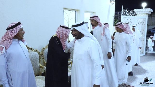 حفل زواج الشاب الدكتور عبد الله حظيظ الثعلبي